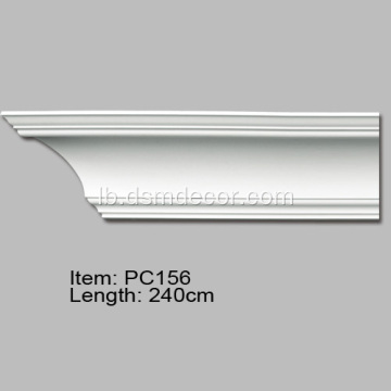 Polyurethan Plain Cornice Moldings